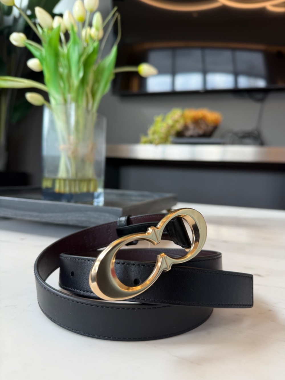 New COACH Women's Signature Buckle Belt XL - Picture 11 of 16